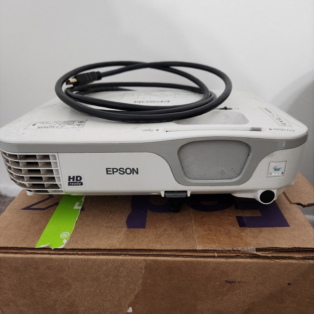 Epson HD Projector - White and Gray